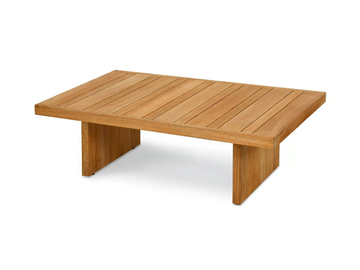 BOLERO - Rectangular teak coffee table by Fischer Möbel - view 2